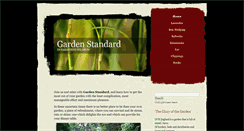 Desktop Screenshot of gardenstandard.com